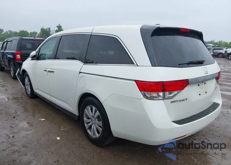 2016 Honda Odyssey Se из США, поврежденный, VIN 5FNRL5H37GB075834